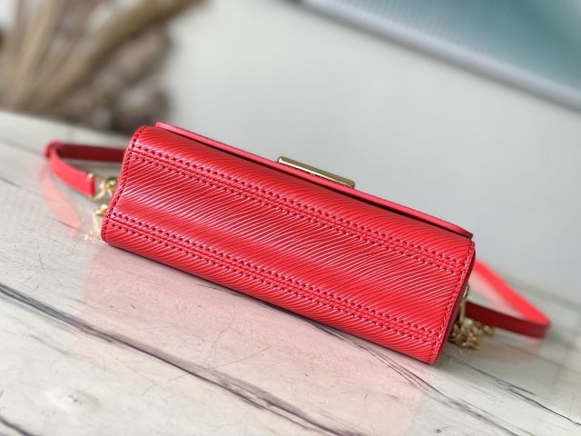 Louis vuitton original epi leather twist west pouch M83593 red