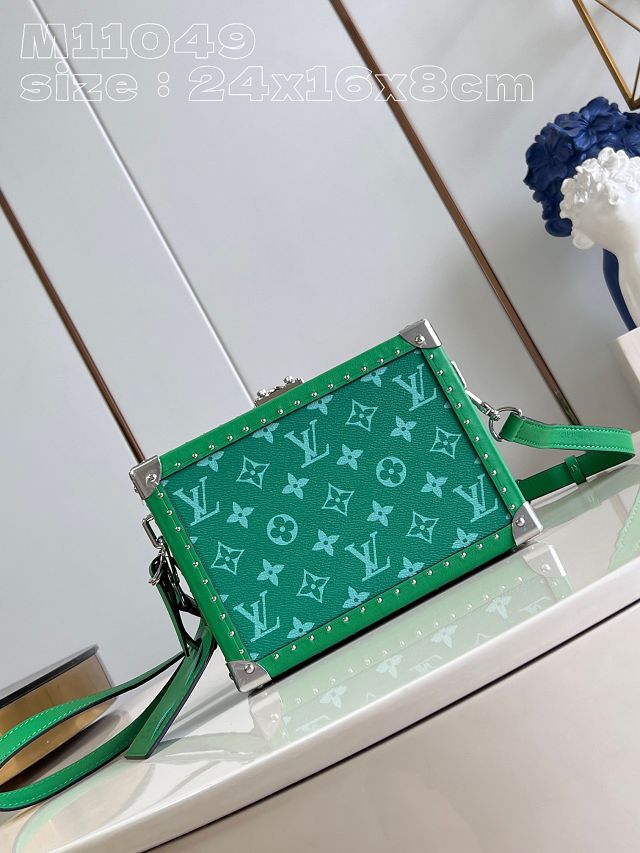 Louis vuitton original monogram canvas clutch box M11058 green