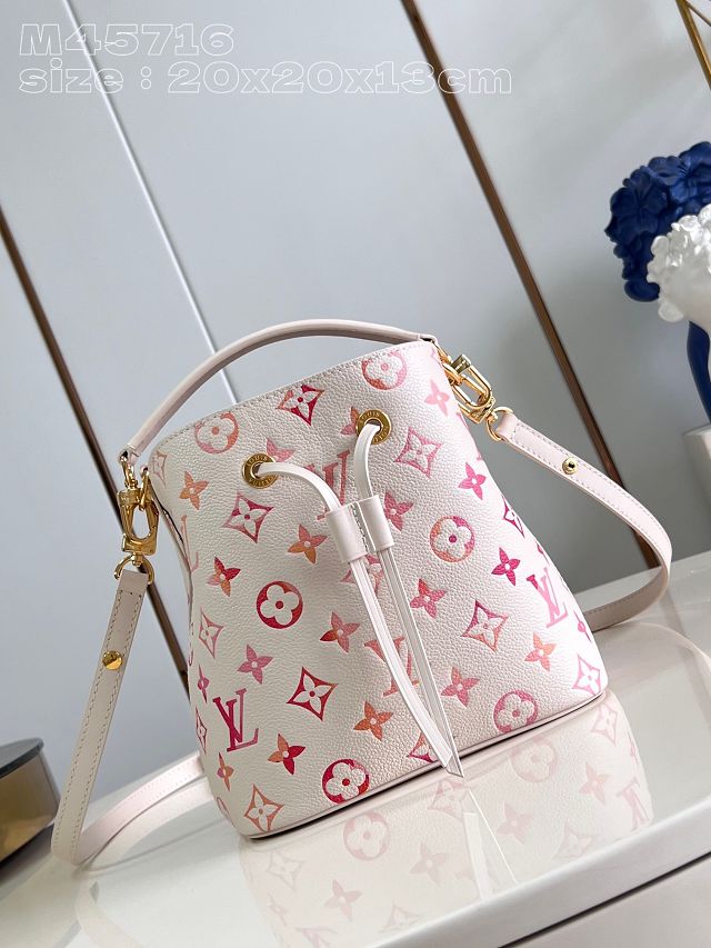 Louis vuitton original calfskin neonoe BB M24649 white&pink