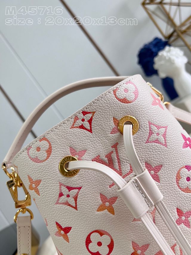 Louis vuitton original calfskin neonoe BB M24649 white&pink