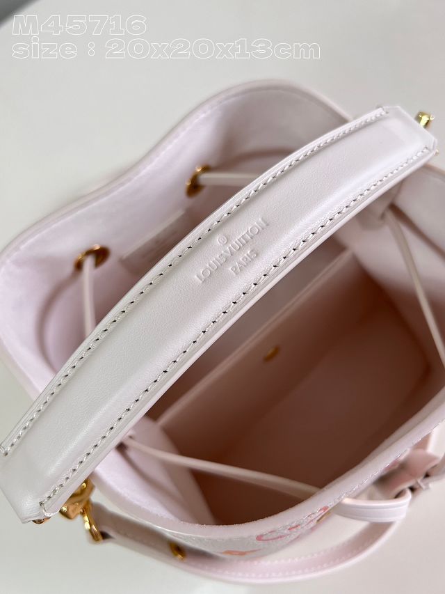 Louis vuitton original calfskin neonoe BB M24649 white&pink