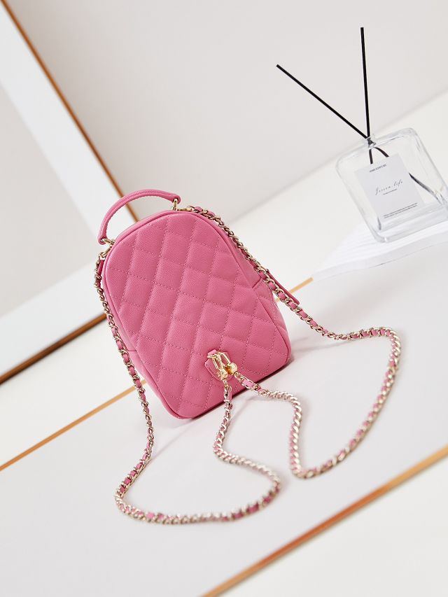 CC original grained calfskin mini backpack AP3753 pink