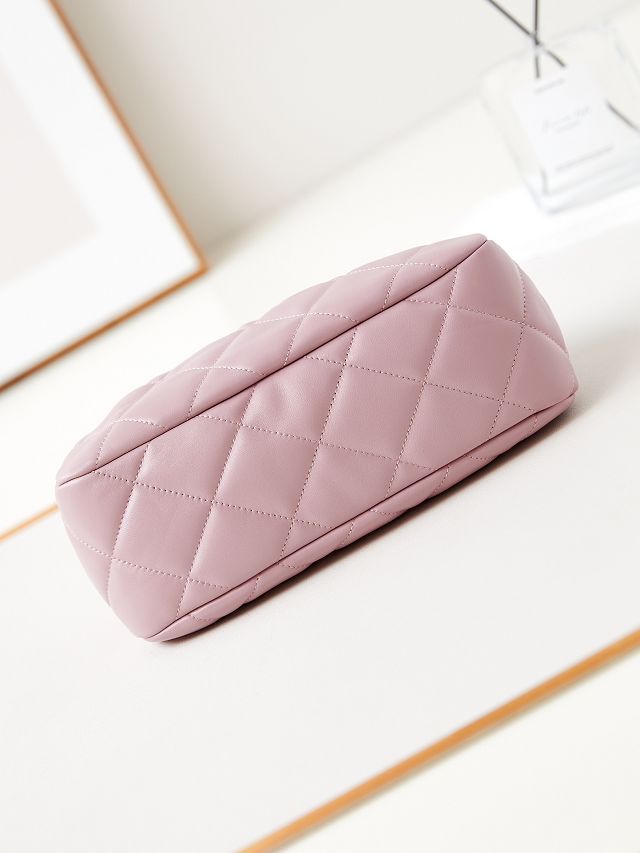 CC original lambskin clutch AS4717 pink