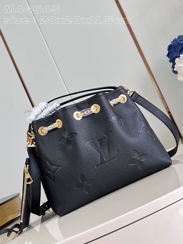 2024 Louis vuitton original calfskin bundle bag M47209 black