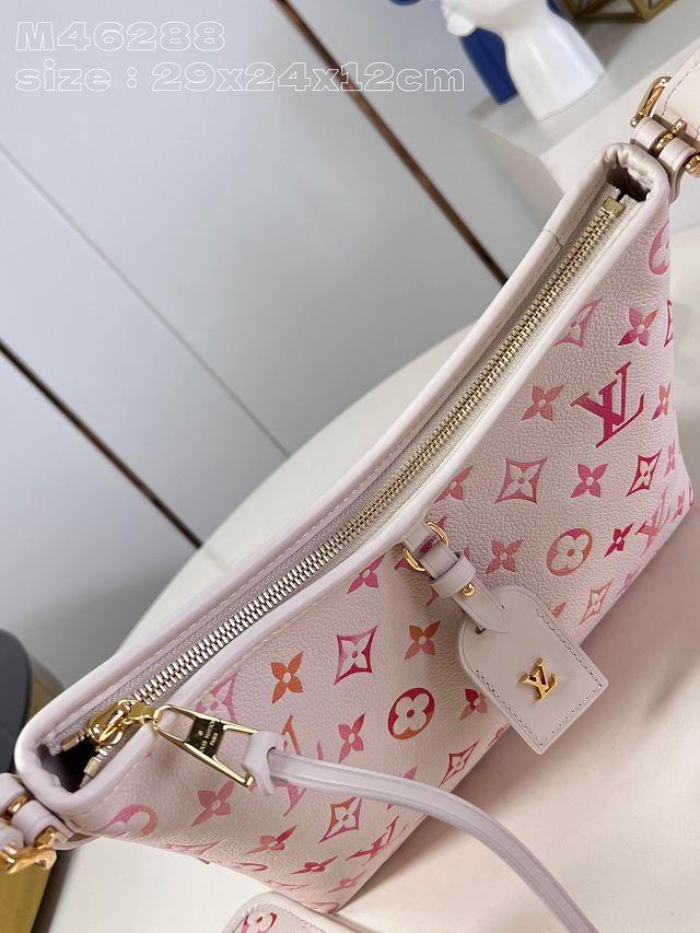 Louis vuitton original calfskin carryAll pm M24652 white&pink