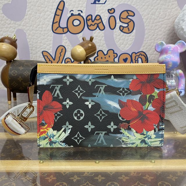 Louis vuitton original canvas gaston wearable wallet M83466