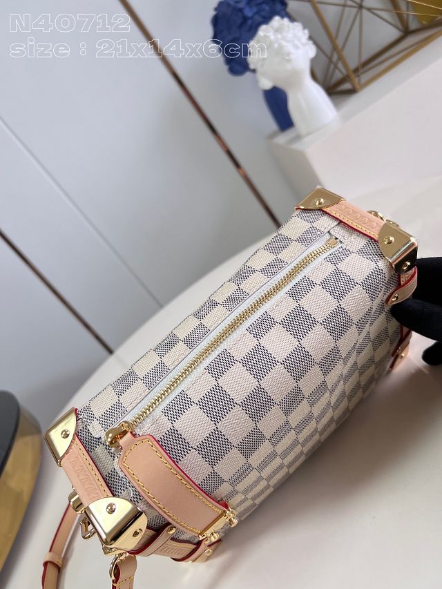 Louis vuitton original damier azur side trunk mm N40712