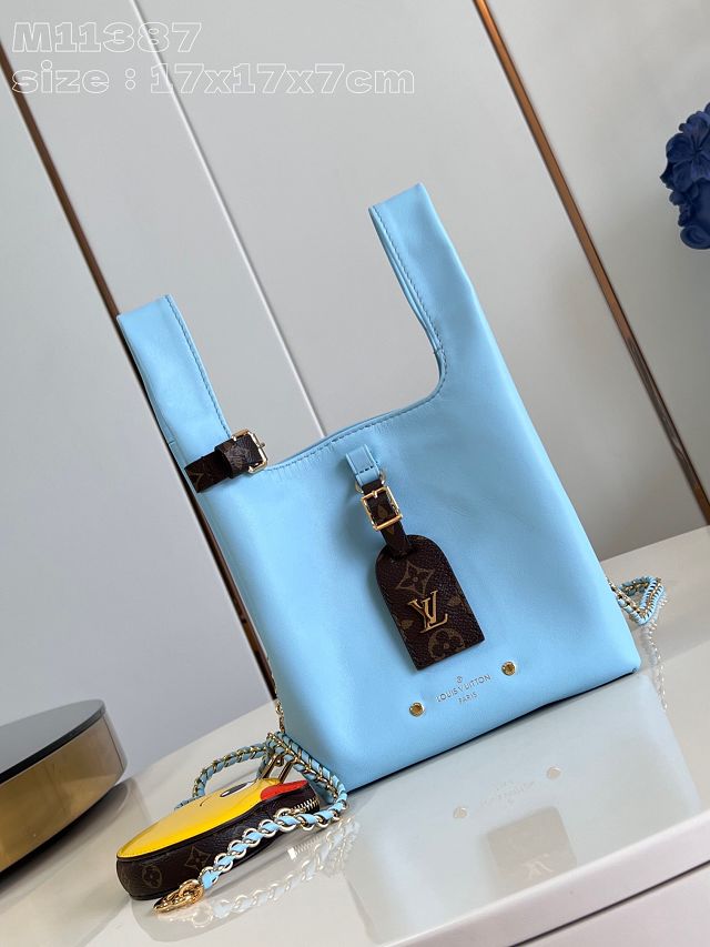 Louis vuitton original lambskin atlantis BB M11387 blue