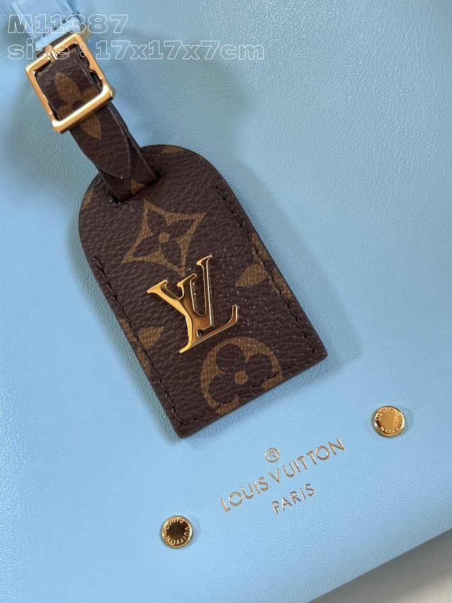 Louis vuitton original lambskin atlantis BB M11387 blue