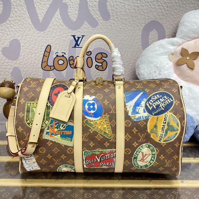 Louis vuitton original monogram canvas keepall 45 M24960