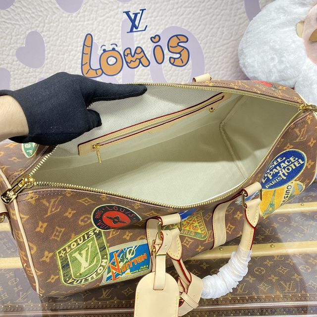 Louis vuitton original monogram canvas keepall 45 M24960