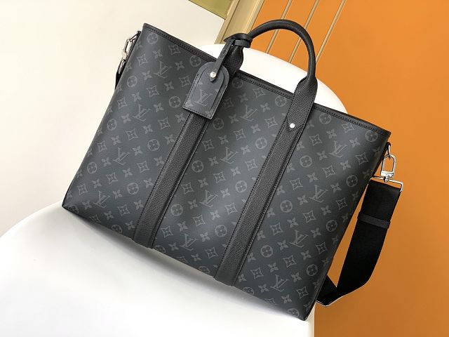 Louis vuitton original monogram eclipse weekend tote bag M30937 