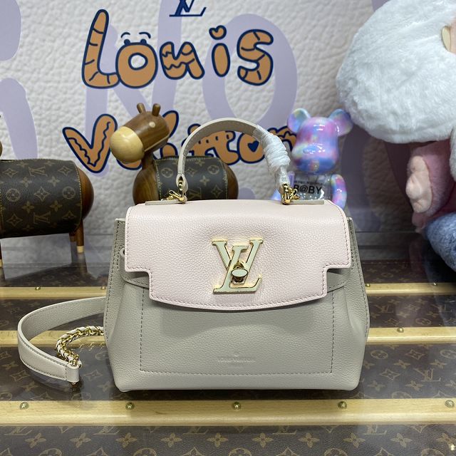 Louis vuitton original calfskin lockme ever mini M23075 light green