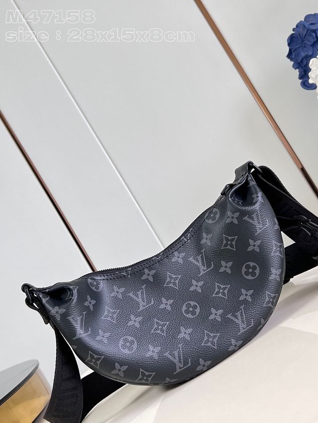 Louis vuitton original monogram eclipse hamac bag PM M47158