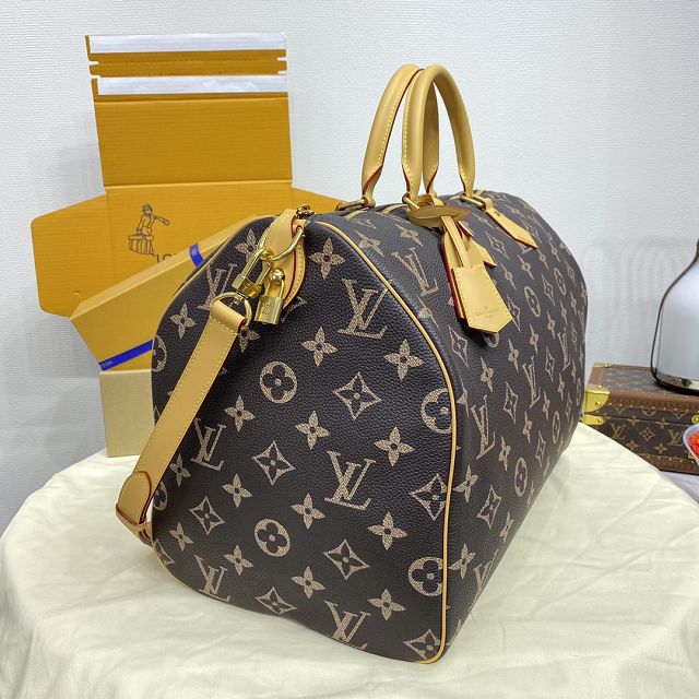 Louis vuitton original soft calfskin speedy P9 50 M46962 brown