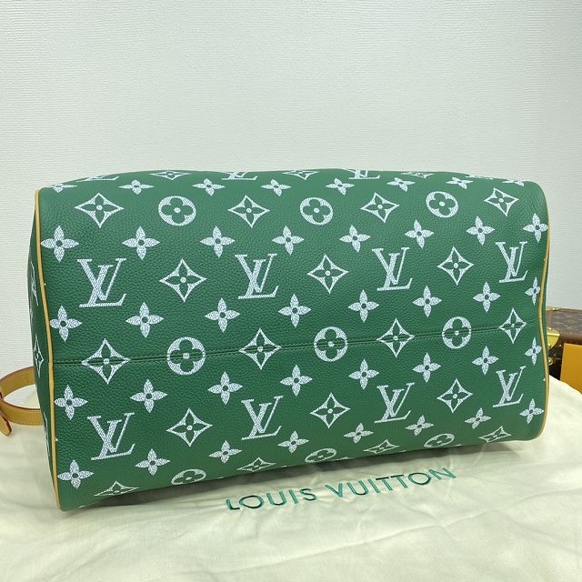 Louis vuitton original soft calfskin speedy P9 50 M46991 green