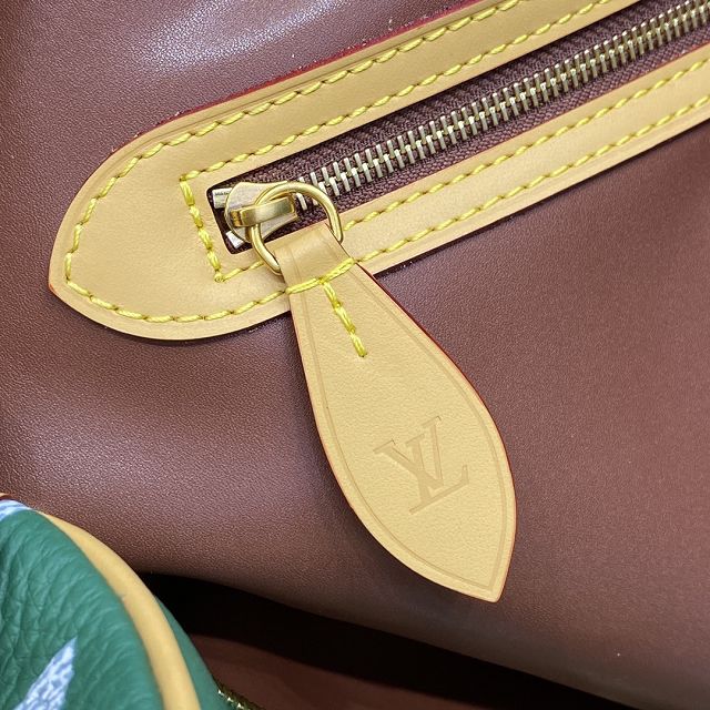 Louis vuitton original soft calfskin speedy P9 50 M46991 green