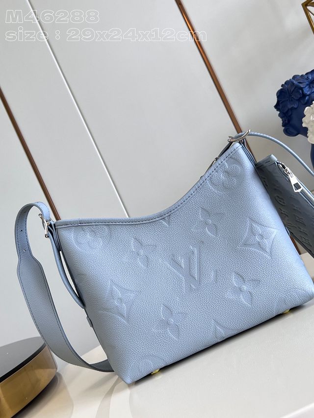 Louis vuitton original calfskin carryAll pm M46288 light blue