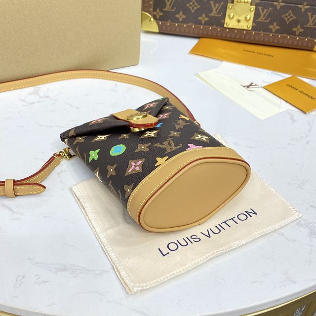 Louis vuitton original monogram canvas rush bumbag M24858 brown