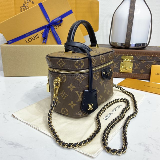 Louis vuitton original monogram canvas vanity pm handbag M47128