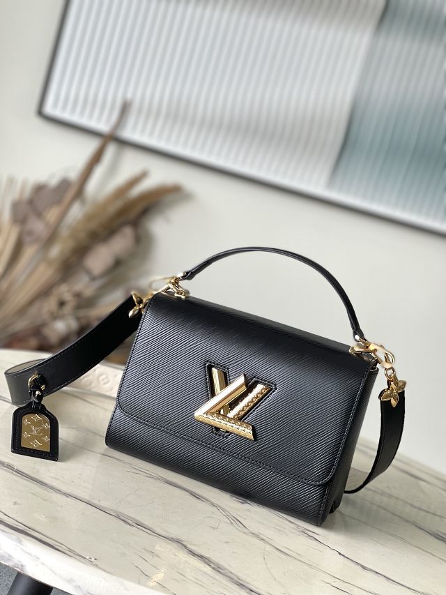 Louis vuitton original epi leather twist mm M25360 black