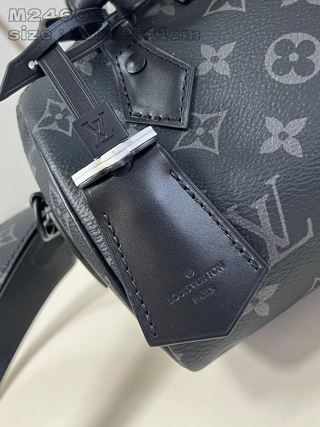 Louis vuitton original monogram eclipse speedy 18 M24606