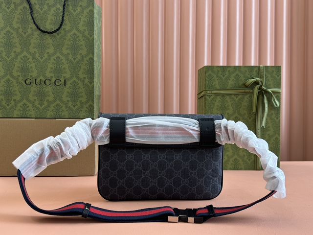 GG original canvas belt bag 792091 black