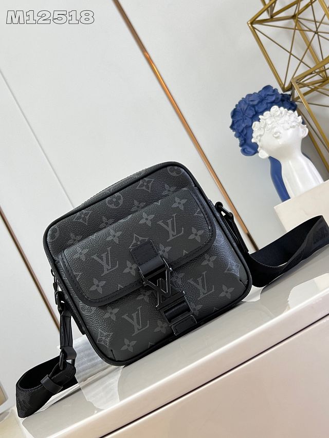 Louis vuitton original monogram eclipse getaway messenger bag M12518