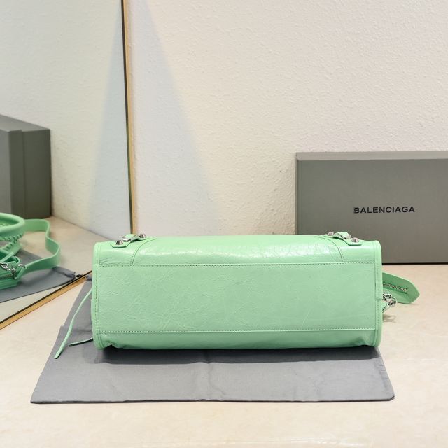 Balenciaga original lambskin le city medium bag 7977862 green