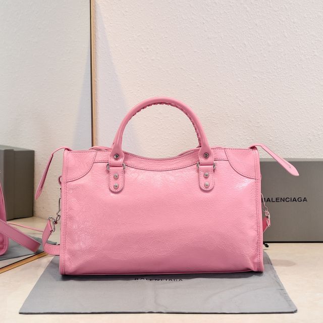 Balenciaga original lambskin le city medium bag 7977862 pink