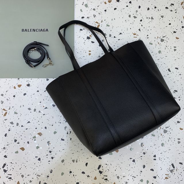 Balenciaga original calfskin everyday small tote bag 551812 black