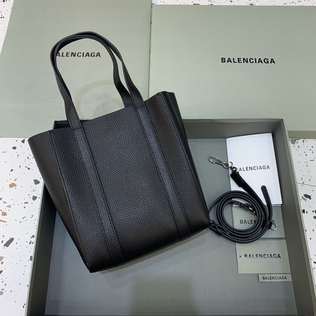 Balenciaga original calfskin everyday xxs tote bag 551815 black