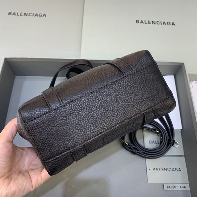 Balenciaga original calfskin everyday xxs tote bag 551815 black