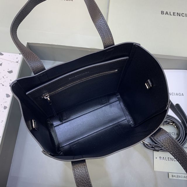 Balenciaga original calfskin everyday xxs tote bag 551815 black