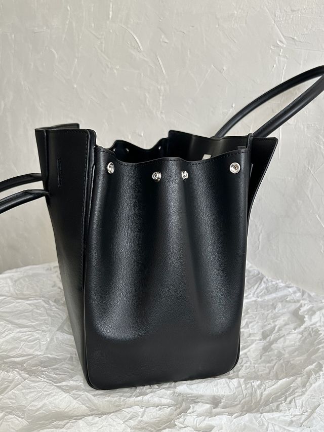 Balenciaga original calfskin bel air medium carry all bag 8054812 black