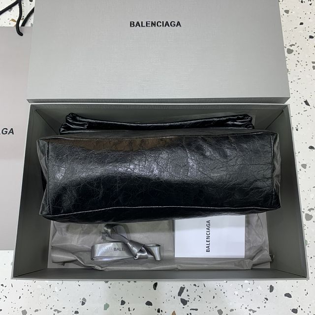 Balenciaga original calfskin monaco medium bag 7659452 black	