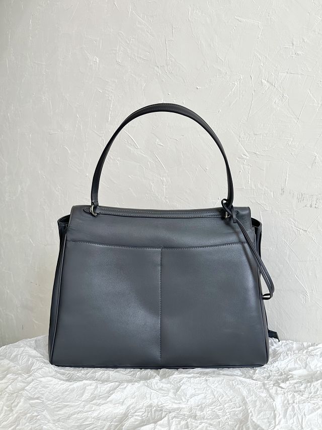 Balenciaga original calfskin rodeo large handbag 7897442 grey