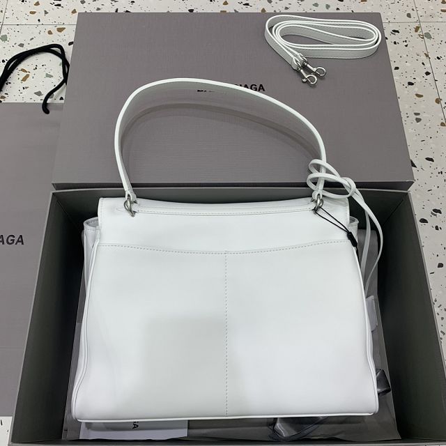 Balenciaga original calfskin rodeo medium handbag 7897722 white