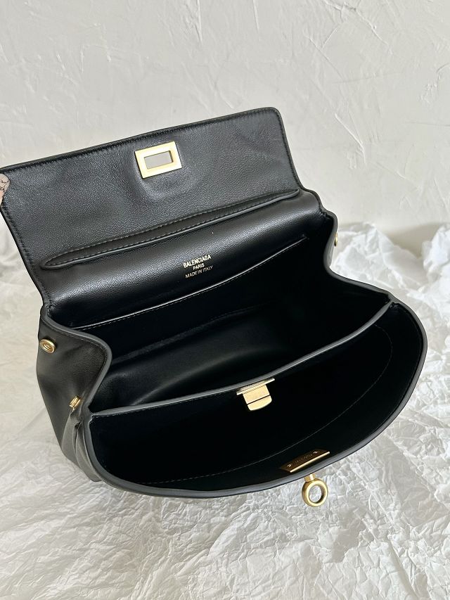 Balenciaga original calfskin rodeo mini handbag 7954562 black