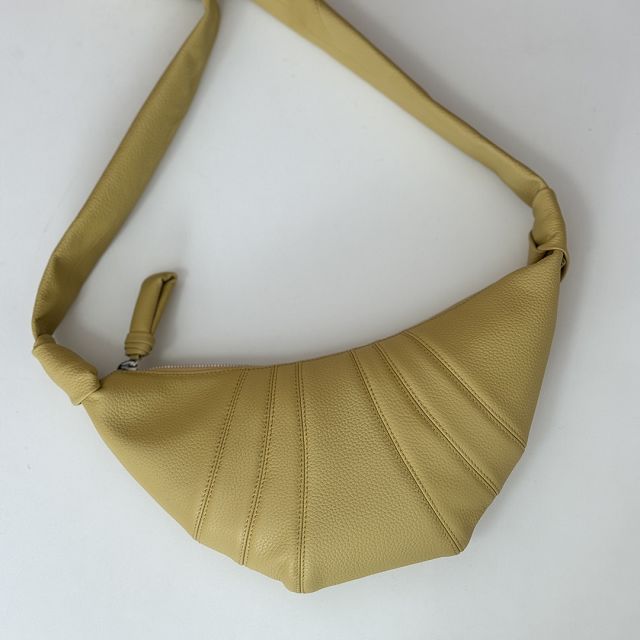 Lemaire original lambskin small croissant bag LL095 yellow