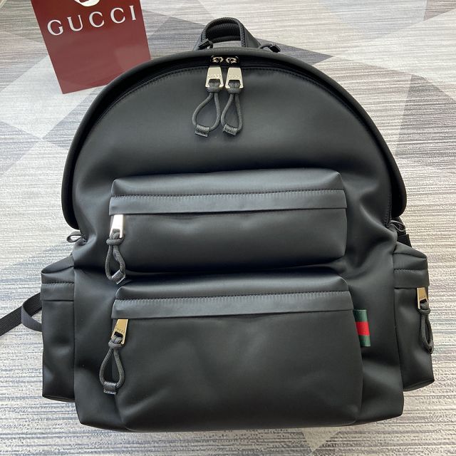 GG original canvas large backpack 800182 black