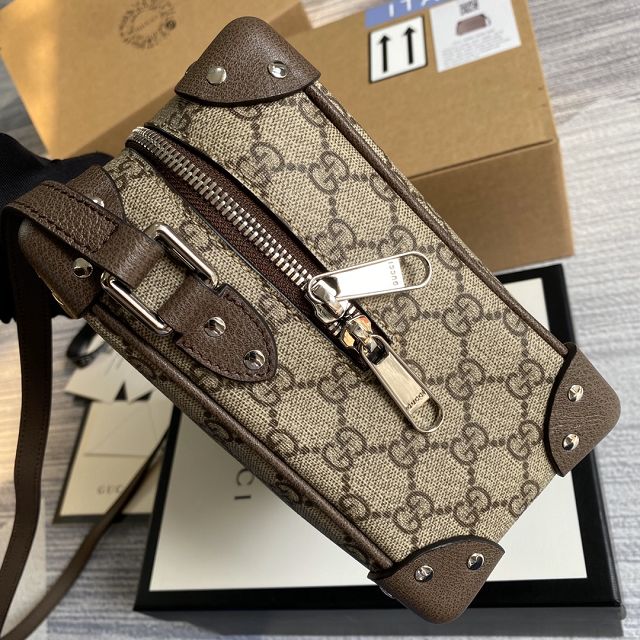 GG original canvas crossbody bag 626363 brown