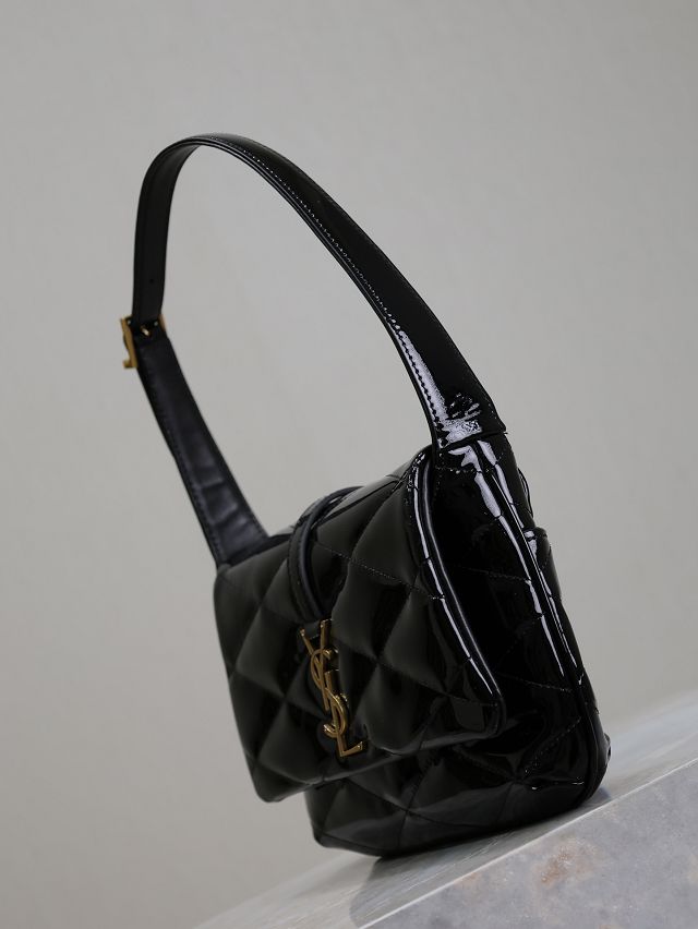 YSL original patent calfskin le 5A7 shoulder bag 698567 black