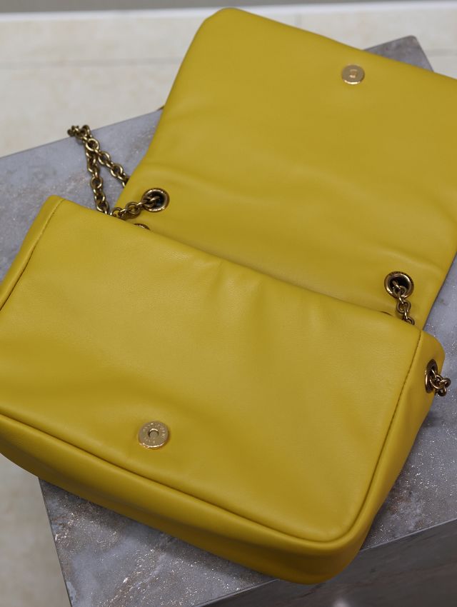 YSL original lambskin jamie 4.3 mini bag 766754 yellow