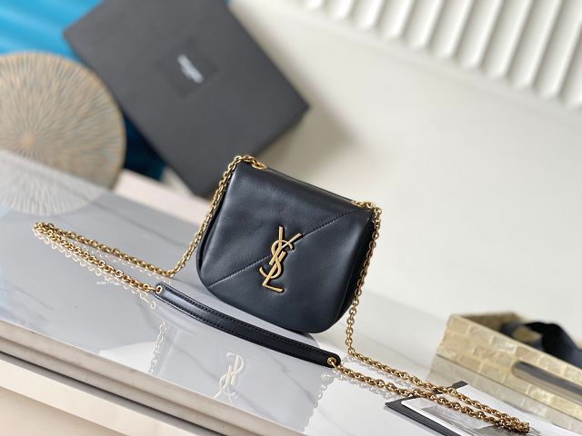 YSL original lambskin jamie 4.3 nano chain bag 766756 black