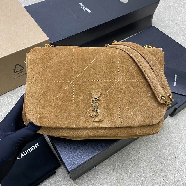 YSL original suede jamie 4.3 small bag 763475 brown