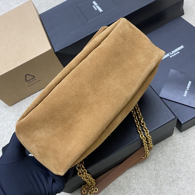 YSL original suede jamie 4.3 small bag 763475 brown