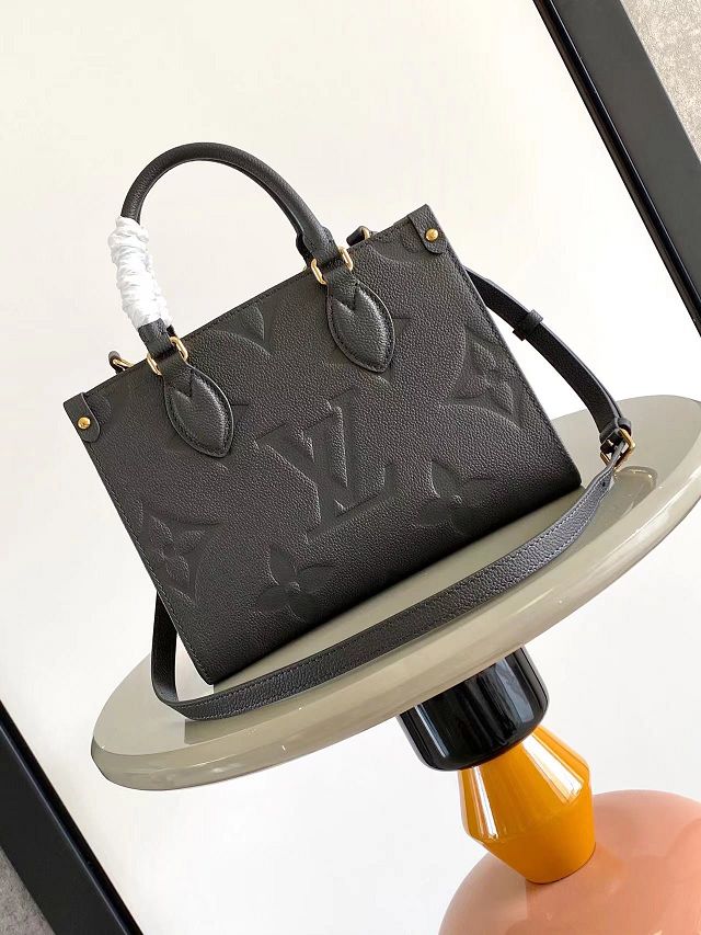 Louis vuitton original calfskin onthego pm M12513 gun