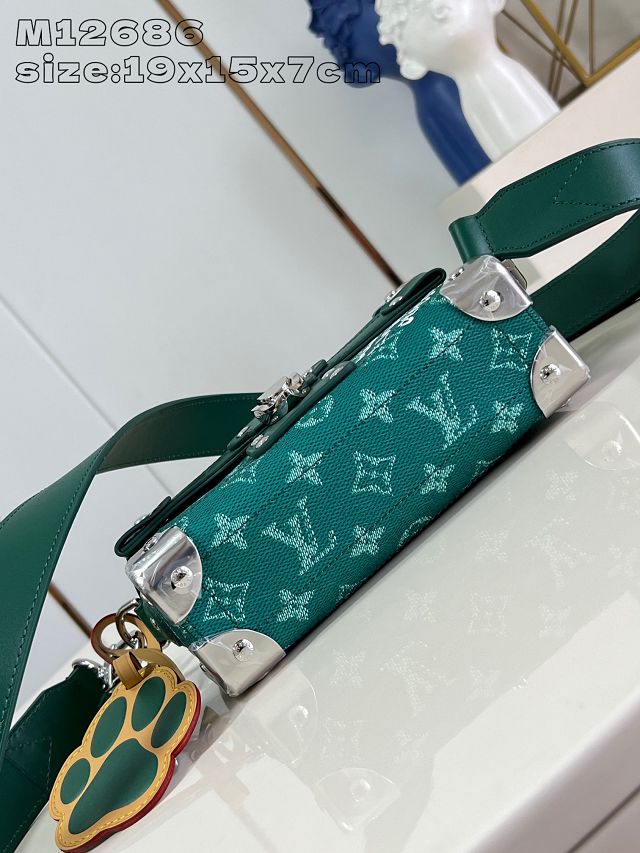 Louis vuitton original monogram canvas soul trunk M12686 green