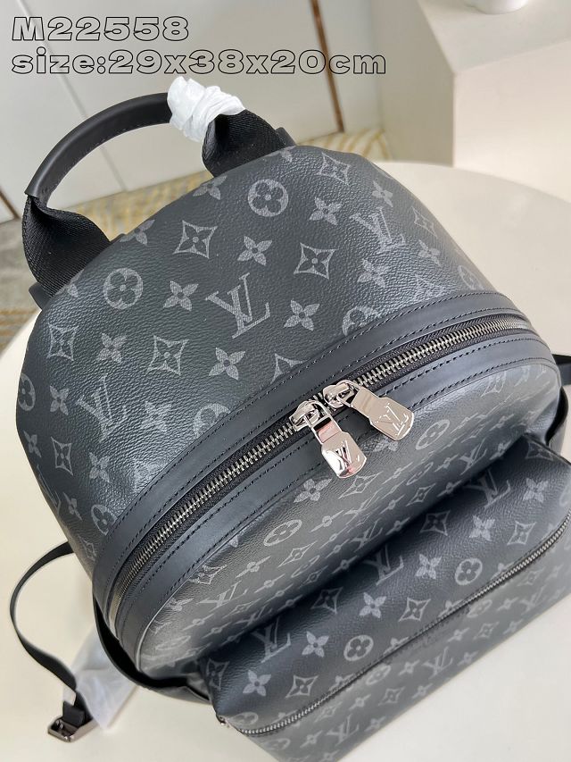 Louis vuitton original monogram eclipse discovery medium backpack M22558